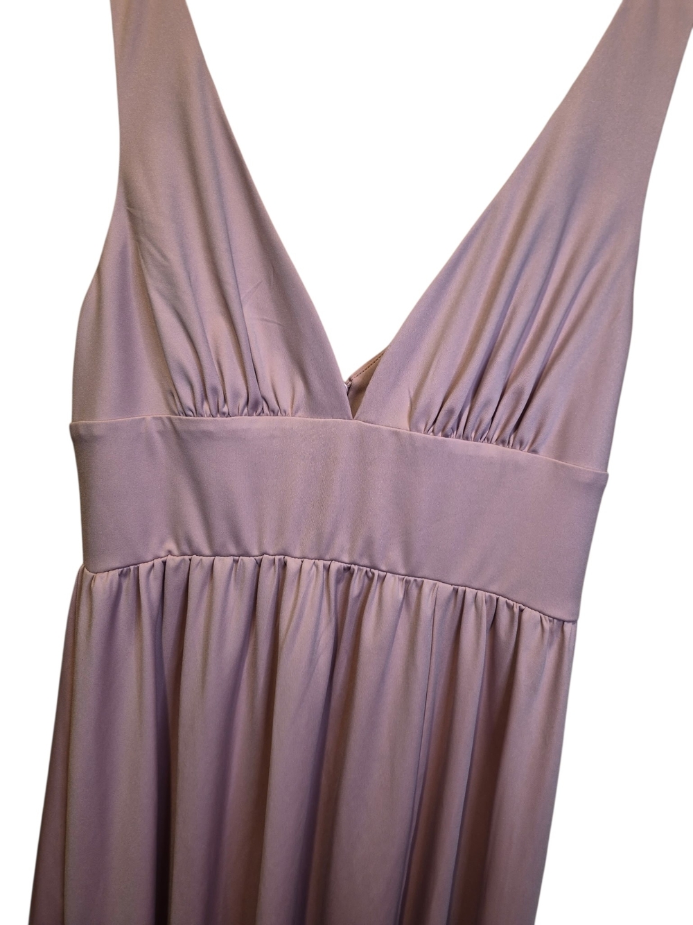 Ever Pretty Dusty Rose V-Neck Maxi Dress - Picture 2 of 3
